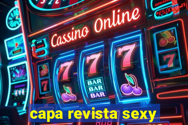 capa revista sexy